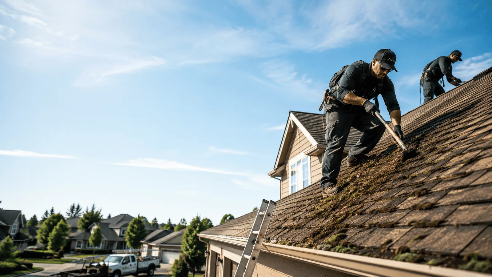 Roof Moss Removal in Independence, MO near me